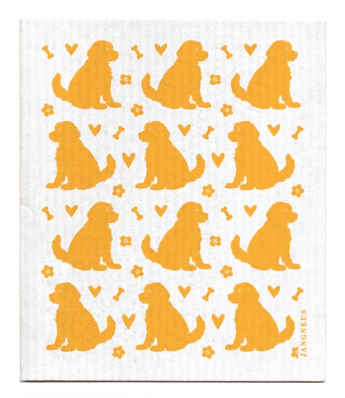 Doodle Dog Dishcloth- Multiple Colours