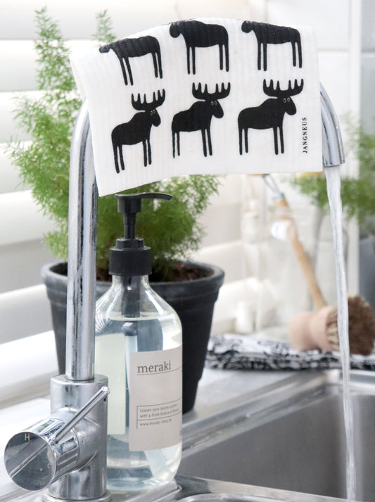 Moose Dishcloth - Multiple Colours