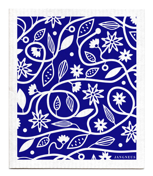 Doodle Flower Dishcloth- Multiple Colours