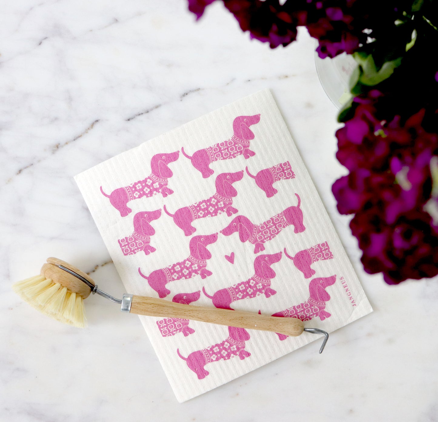 Dachshund Dishcloth- Multiple Colours
