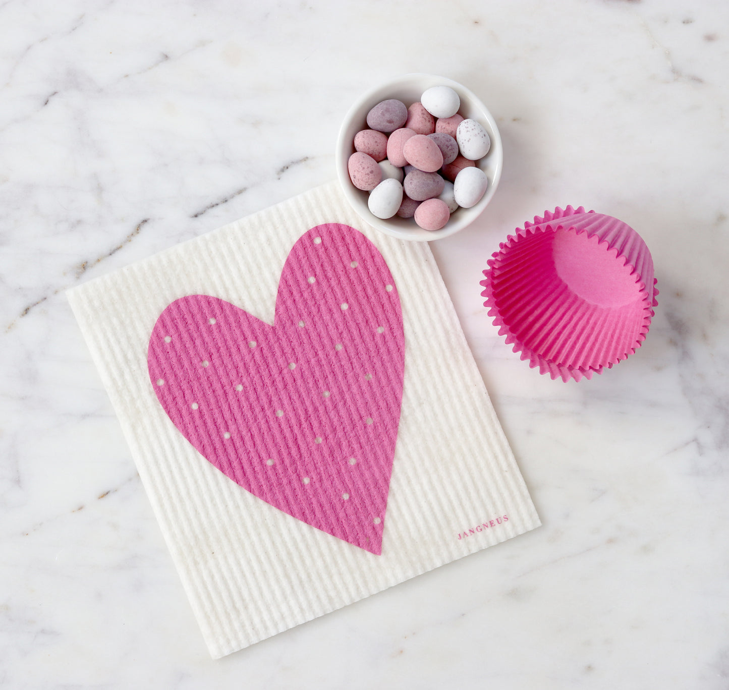 Heart Dishcloth - Multiple Colours