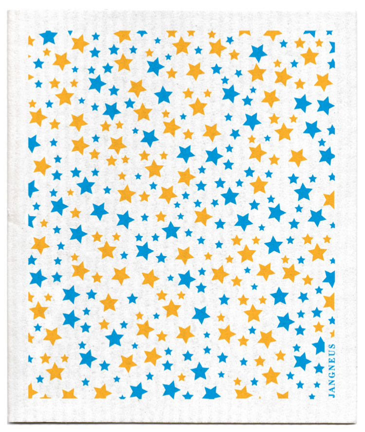 Stars Dishcloth - Multiple Colours