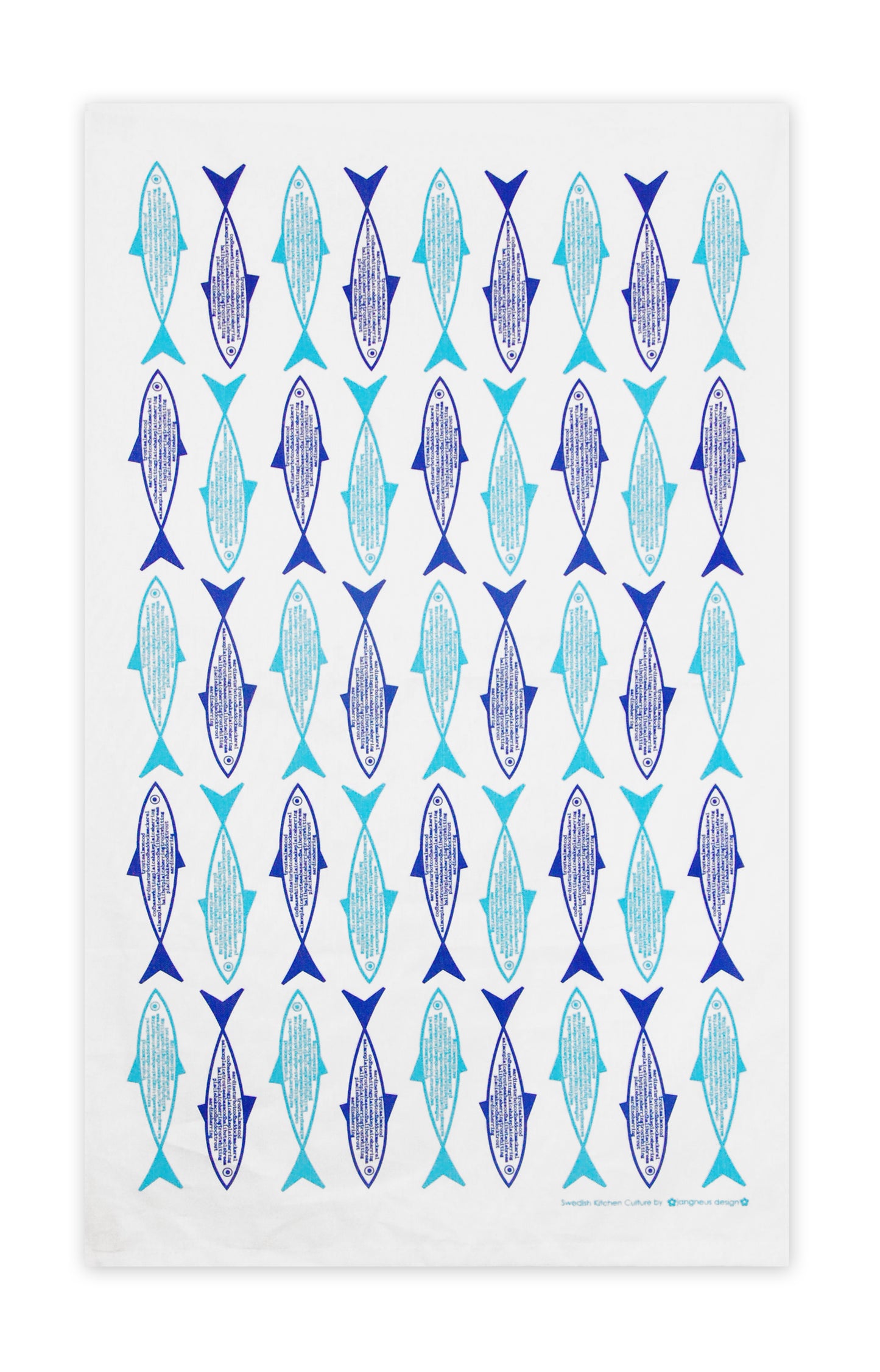 Fish Tea Towel- Multiple Colours