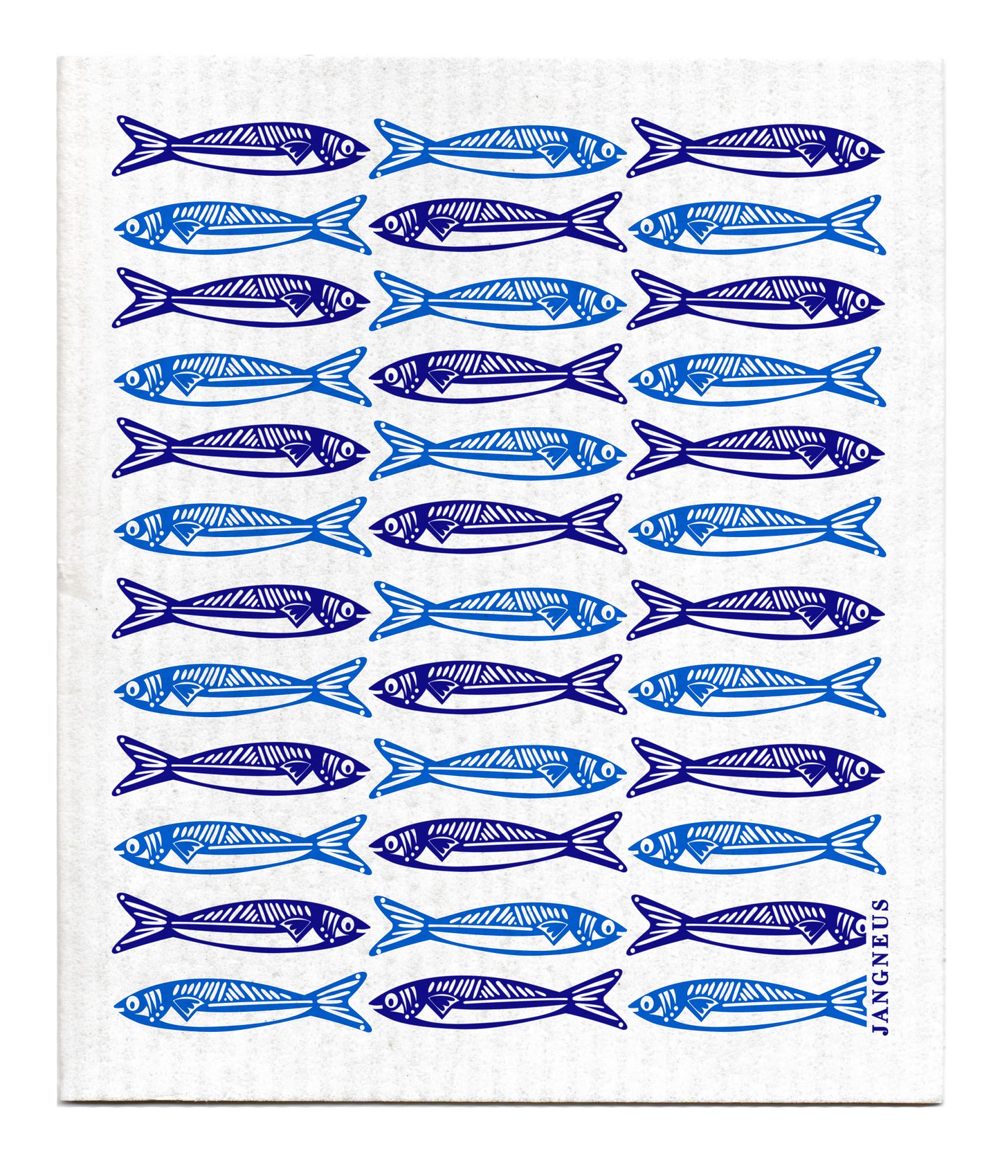 Sardines Dishcloth - Multiple Colours