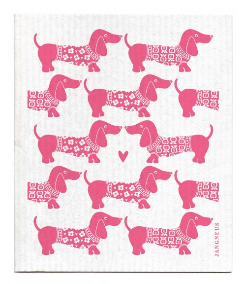 Dachshund Dishcloth- Multiple Colours