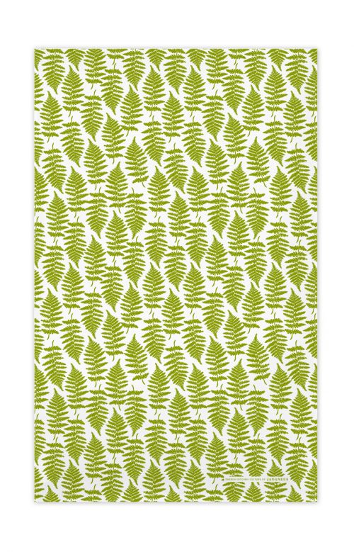 Green Fern - Tea Towel