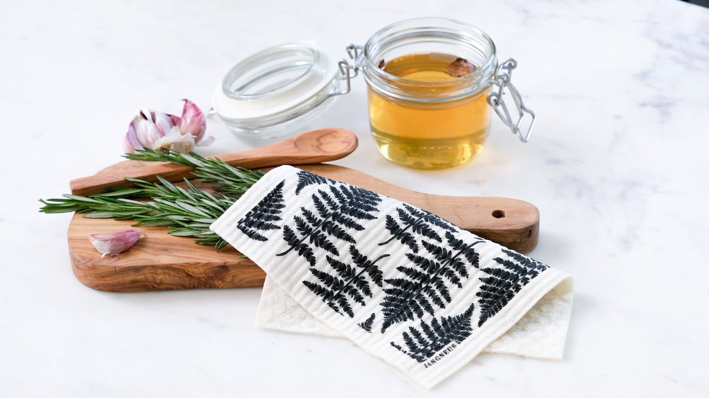 Fern Dishcloth - Multiple Colours