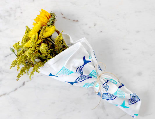 Fish Tea Towel- Multiple Colours