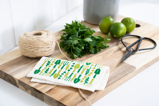 Green - Gardening Dishcloth