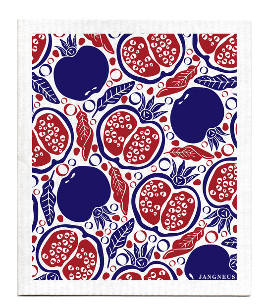 Pomegranates - Dishcloth