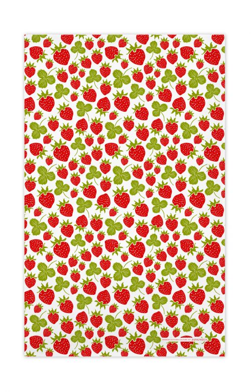 Strawberries - Tea Towel