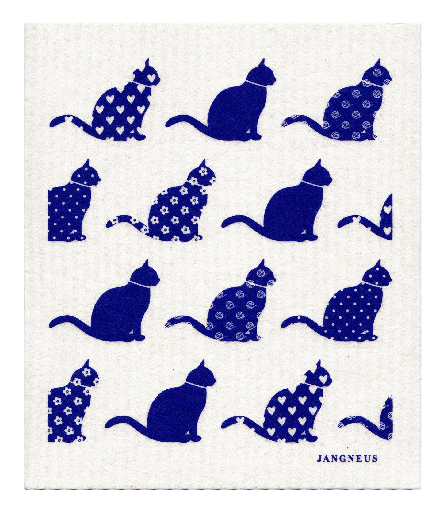 Cats Dishcloth - Multiple Colours