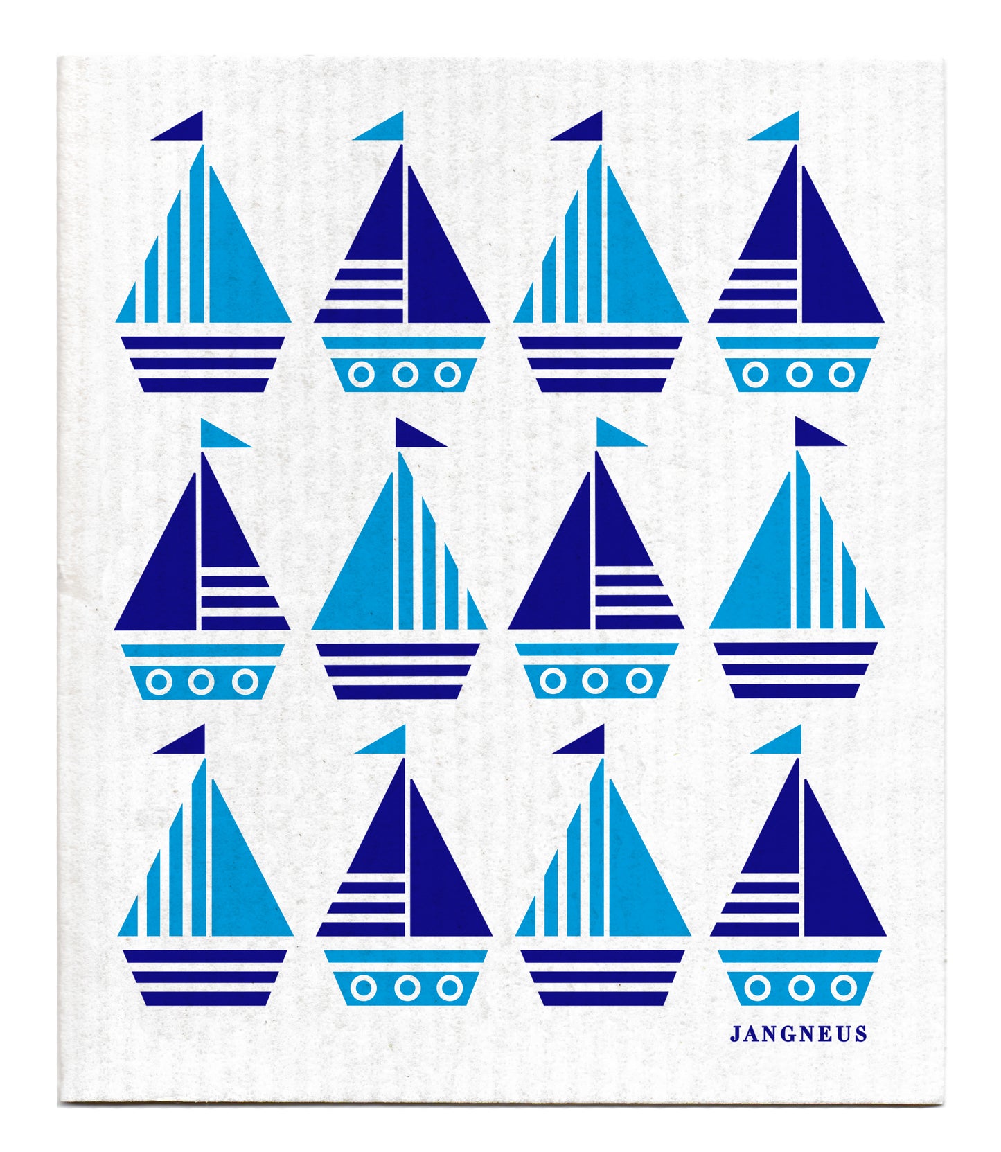 Boats Dishcloth - Multiple Colours