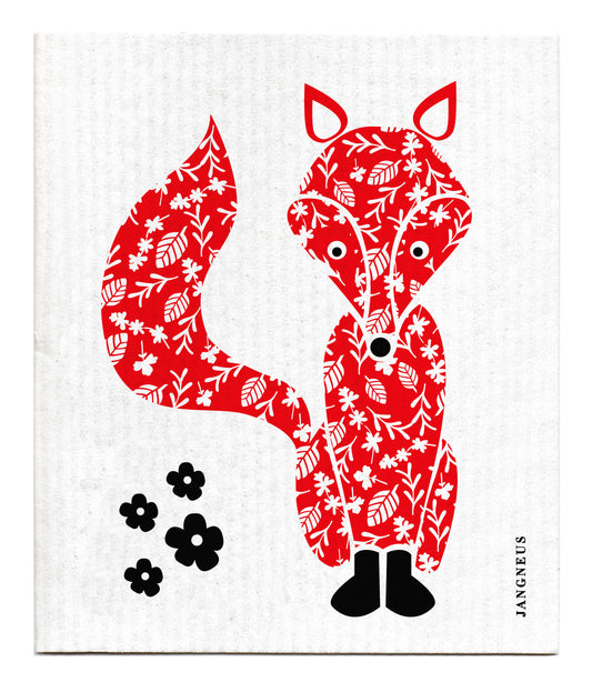 Fox Dishcloth - Multiple Colours